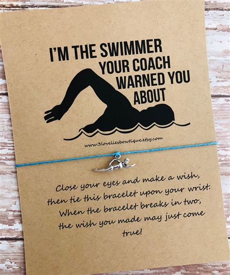 swim coach gift card ideas.